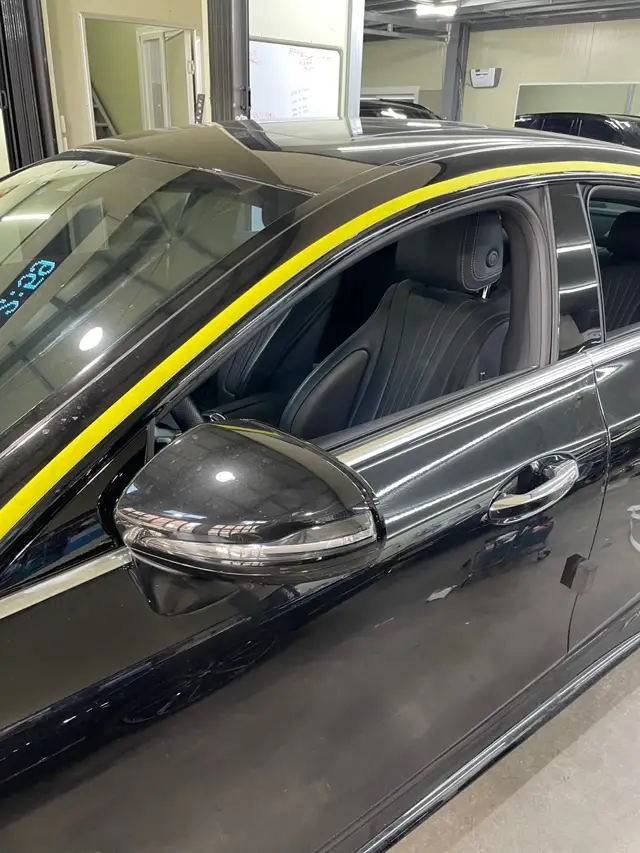 벤츠 CLS450 크롬죽이기 시공 사진 4