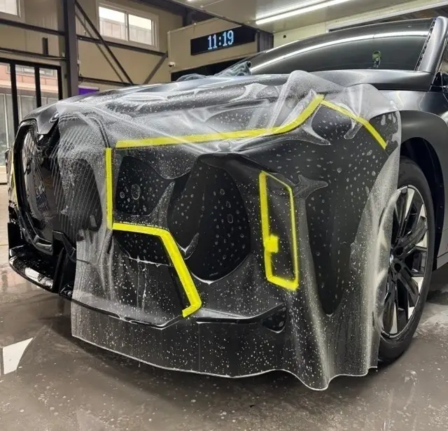 BMW iX 무광 PPF 시공 사진 2
