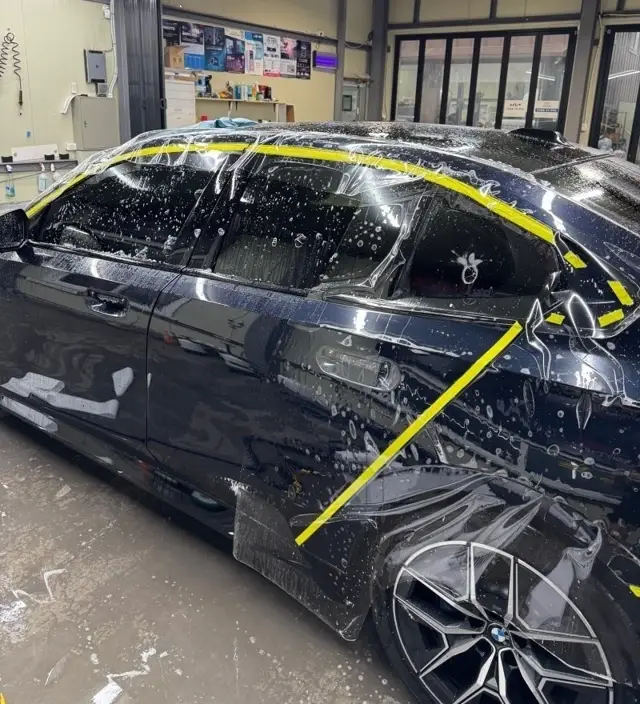 BMW 523d 전체 PPF 시공 사진 6