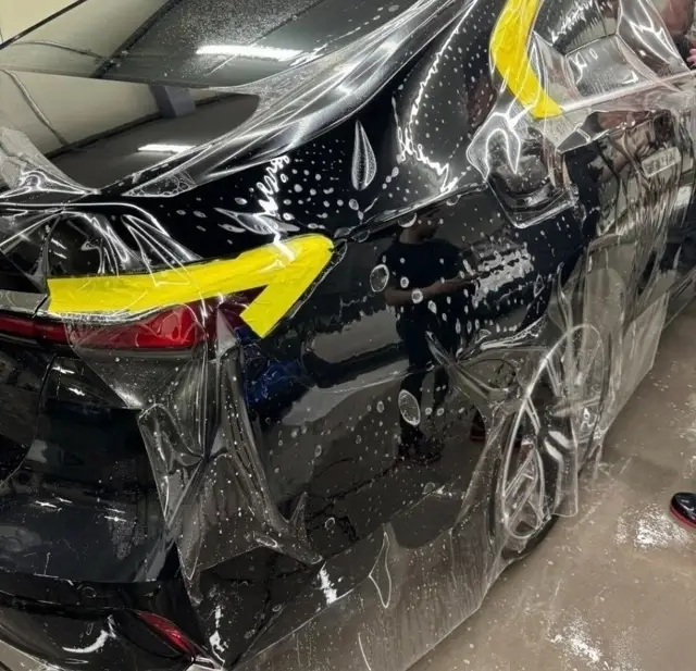 BMW 740i 전체 PPF 시공 사진 6