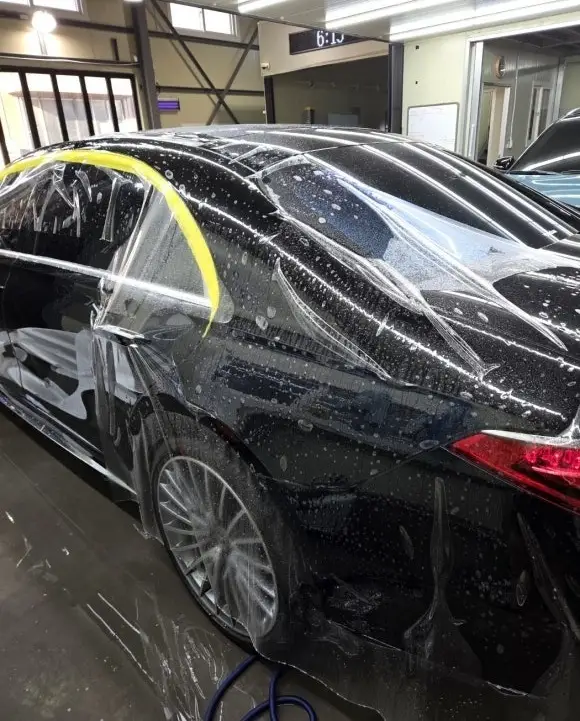 벤츠 S500 전체 PPF 시공 사진 6