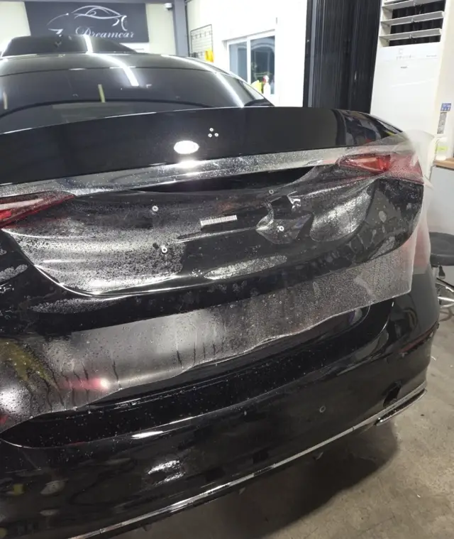 벤츠 S500 전체 PPF 시공 사진 7