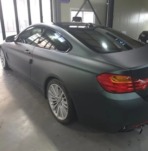 BMW 420d 랩핑 시공 사진 12