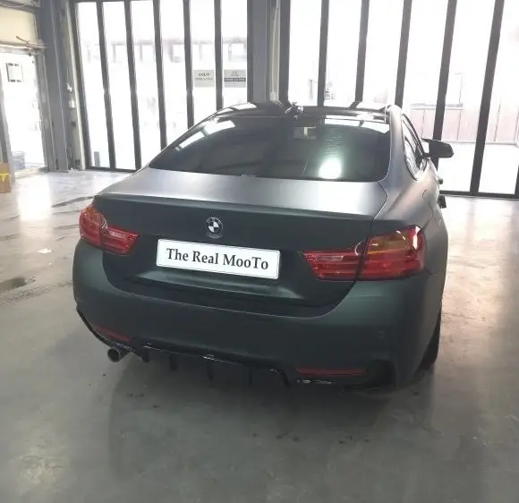 BMW 420d 랩핑 시공 사진 13